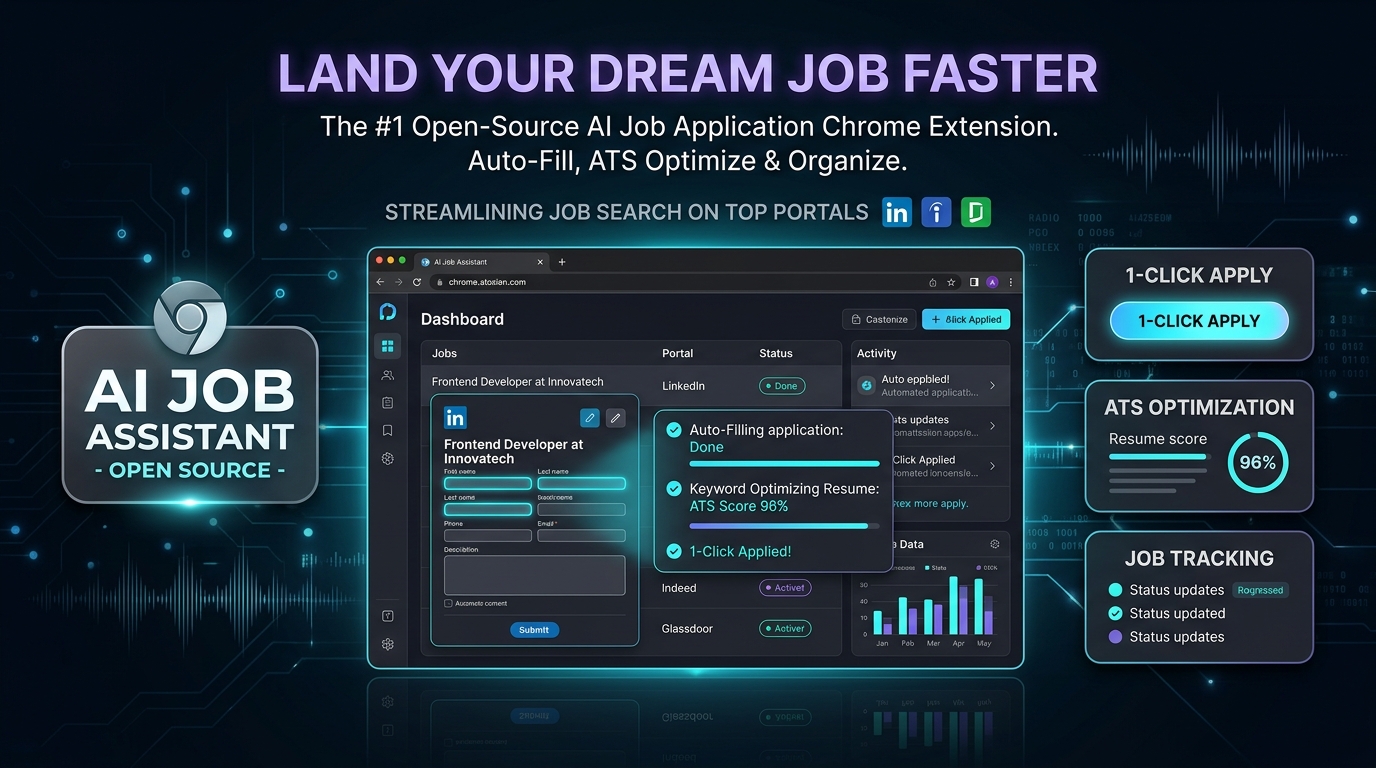 AI Job Assistant Open Source Chrome Extension