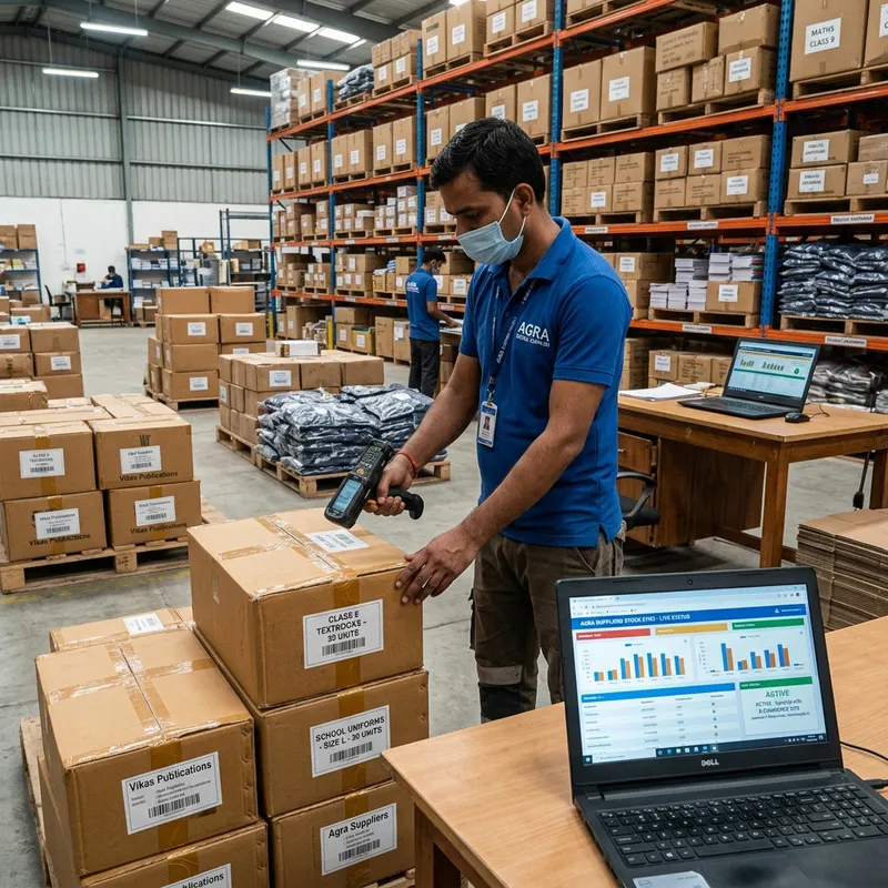 School Time E-Commerce & Warehouse Stock Automation