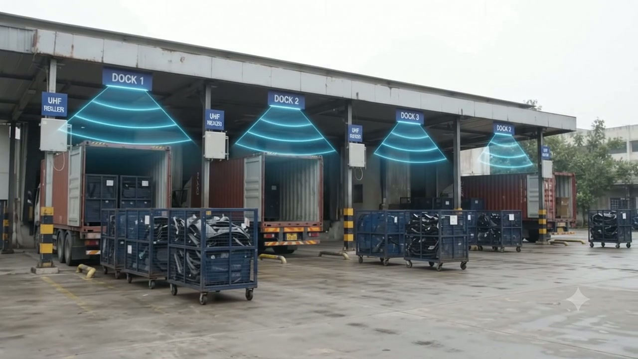 Automating Warehouse Trolley Inventory with UHF On-Metal RFID