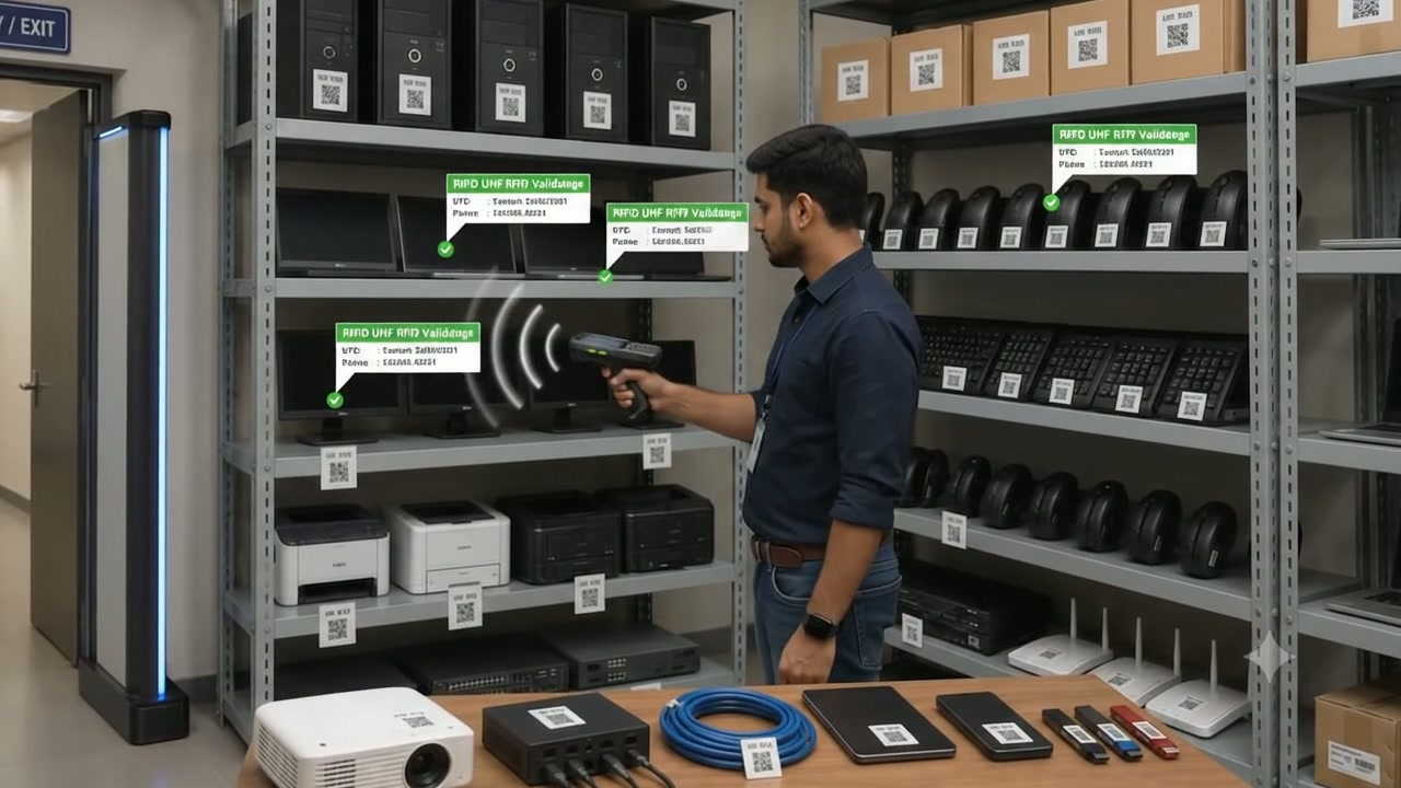 RFID IT Asset Management: Enterprise Laptop & Server Tracking