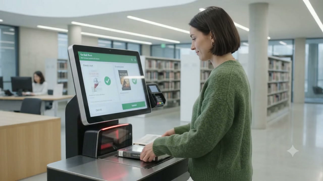 Video Demo: Smart Library RFID System & Self-Issue Kiosk
