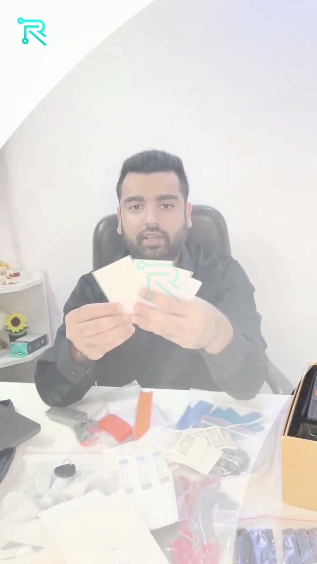 Dual-Frequency HF & UHF RFID PVC Smart Cards Demo